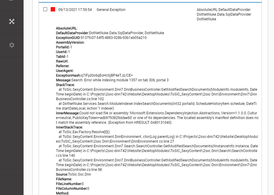 Assembly Manifest Definition Does Not Match  